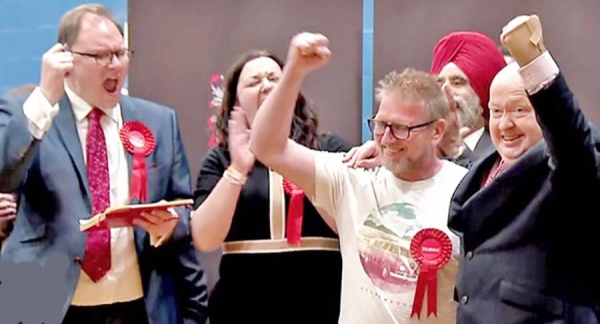 Reaction on the ground as local election results come in.