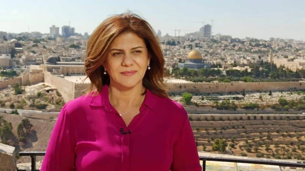 Al Jazeera journalist Shireen Abu Akleh was shot and killed in the West Bank in 2022