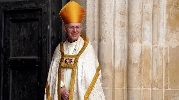 The Most Reverend Justin Welby was caught driving 5mph above the speed limit, near Lambeth Palace