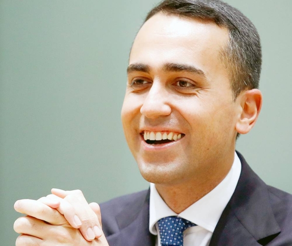 The EU appoints former Italian foreign minister Luigi Di Maio as the 27-member bloc's special envoy to the Gulf.