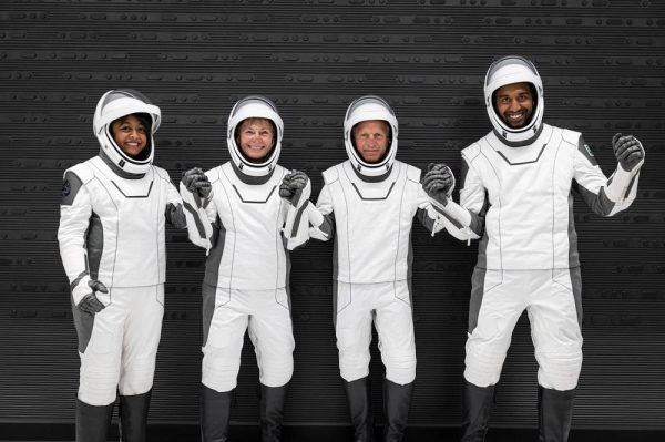 Saudi Arabia’s first female astronaut Rayyanah Barnawi and her colleague Ali Al Qarni, along with astronaut Peggy Whiston and business pioneer and pilot John Shoffner, will blast off to the International Space Station (ISS) on Sunday, May 21.