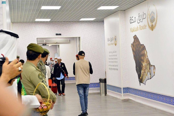 The first Hajj flights from Malaysia and Bangladesh arrived in Saudi Arabia on Sunday within the Makkah Route initiative.
