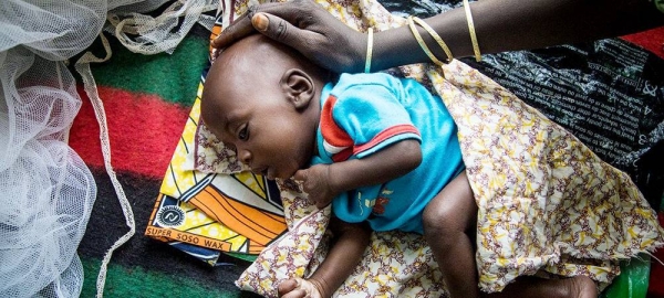 


A mother caresses the head of her sleeping malnourished baby, at the mother and child center in the town of Diffa, Niger. — courtesy UNICEF/UN055334/Tremeau

A mother caresses the head of her sleeping malnourished baby, at the mother and child center in the town of Diffa, Niger. — courtesy UNICEF/UN055334/Tremeau