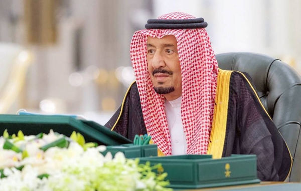 Custodian of the Two Holy Mosques King Salman chairs Cabinet session on Tuesday at Al-Salam Palace in Jeddah.