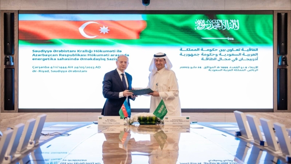 The agreement was signed by Energy Minister Prince Abdulaziz Bin Salman, and the Azerbaijani Energy Minister Parviz Shahbazov during a meeting held in Riyadh.