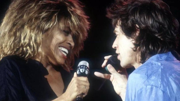 Turner and Jagger performed together at Live Aid in 1985