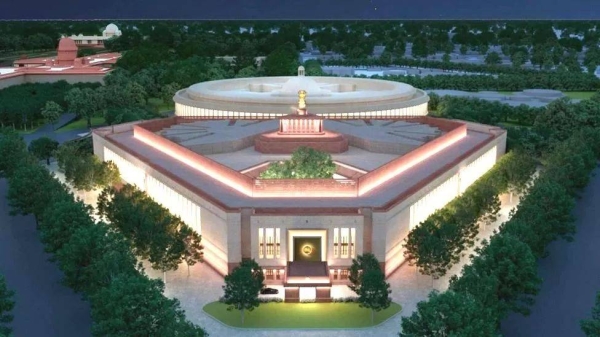 The political row over India's new parliament has intensified