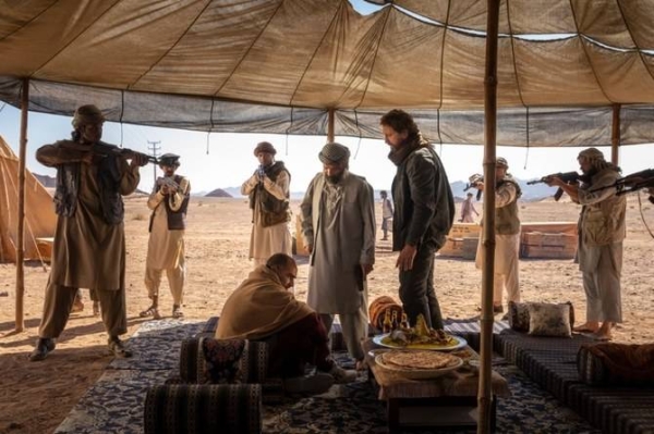 The Hollywood feature film was predominantly shot in AlUla, with its deserts and oases serving as the backdrop for the film’s intense action sequences.