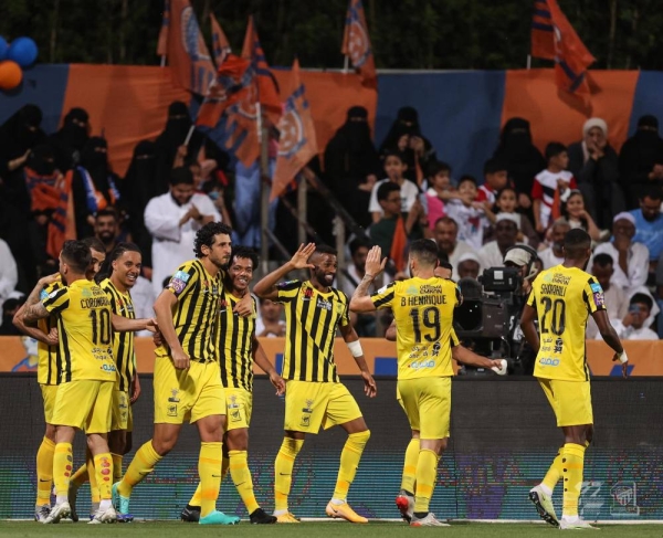 Al-Ittiahd clinched the Saudi Pro League title on Saturday with a 3-0 victory over Al-Feiha in Al-Majma’a.