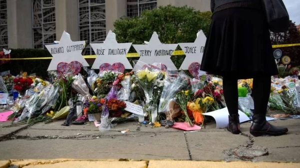 Eight men and three women died in the attack inside the Tree of Life synagogue in Pittsburg on 27 October 2018.