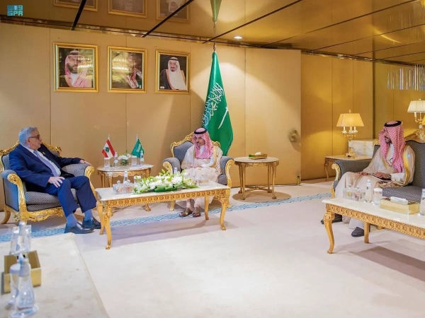 Prince Faisal also meets with Norway's Minister of Foreign Affairs Anniken Huitfeldt in Riyadh on Thursday.