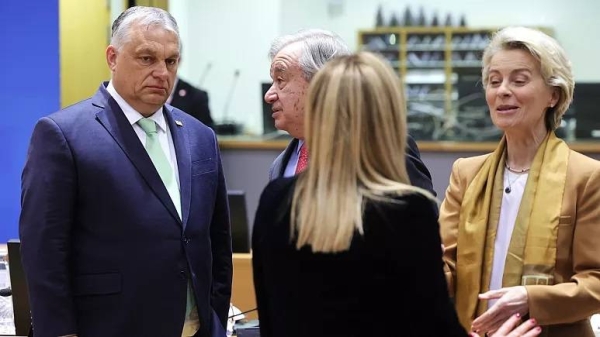 Hungary's Prime Minister Viktor Orbán (left) and European Commission President Ursula von der Leyen (right) had widely different assessments on the new migration deal.