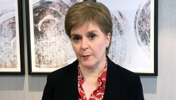 Former First Minister Nicola Sturgeon, seen in this file photo, has been arrested