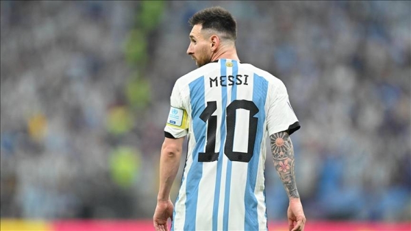 Messi, who left Paris Saint-Germain (PSG) last week, guided Argentina to the 2022 FIFA World Cup in Qatar.