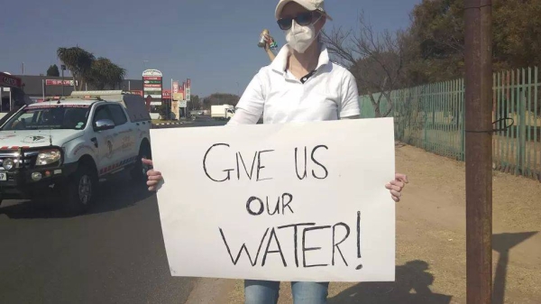 Millions of South Africans have lived without having water piped into their homes for years. 