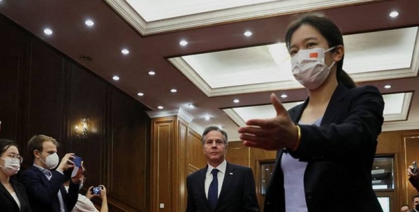 There is widespread international interest in whether Blinken’s trip can secure a cooling of tensions between the world’s two largest economies.
