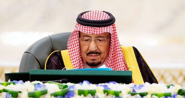 Custodian of the Two Holy Mosques King Salman chairs Cabinet session at Al-Salam Palace in Jeddah