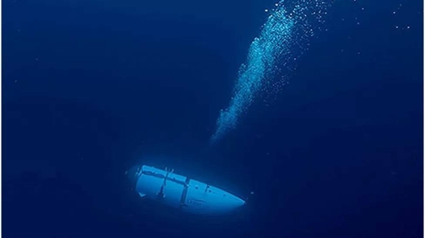 OceanGate's Titan submersible (file image)