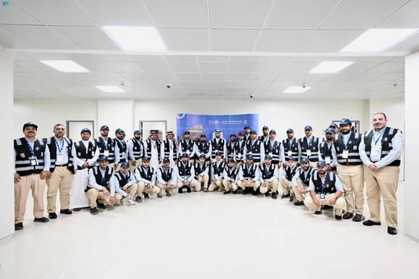 Members of the Saudi Food and Drug Authority inspection teams.