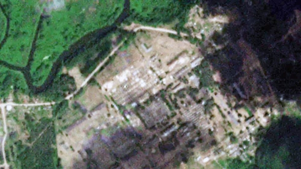Disused base near the town of Asipovichy in Belarus. — courtesy Planet Labs