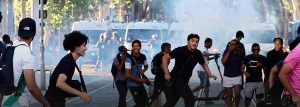 The grandmother of the boy killed during a traffic stop in France has told news channel BFM TV in Nanterre she wants the riots to stop.