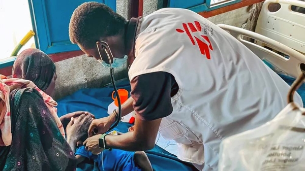 Médecins Sans Frontière have treated over 200 children with suspected measles over recent weeks. — courtesy @MSF_Sudan/Twitter