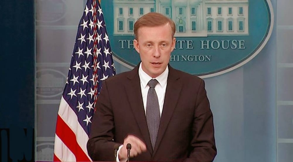 White House official addresses sending Ukraine cluster munitions.