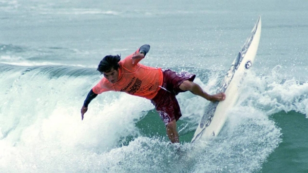 Surfer Mikala Jones was known for his surfing photos and videography, offering a unique lens into the sport.