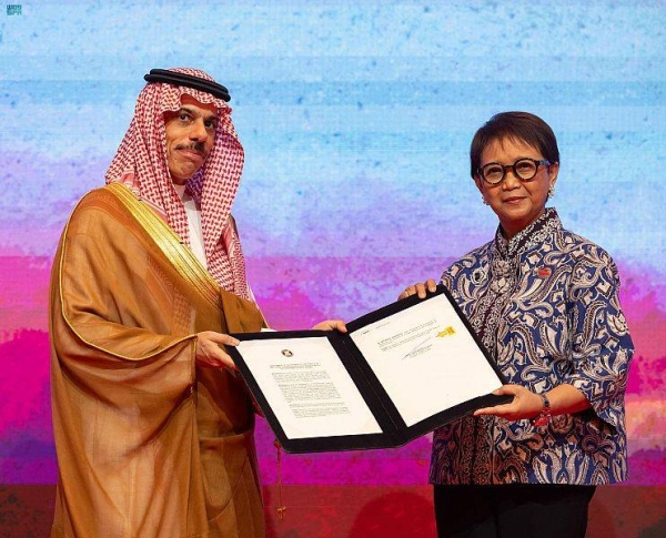 Foreign Minister Prince Faisal Bin Farhan has signed on Wednesday Saudi Arabia’s accession document to the Treaty of Amity and Cooperation in Southeast Asia (TAC).