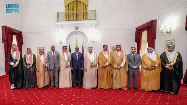 الرئيس الكيني يستقبل وزير الاستثمار السعودي