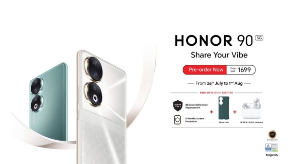 HONOR announces pre-order of the AI-powered HONOR 90 5G