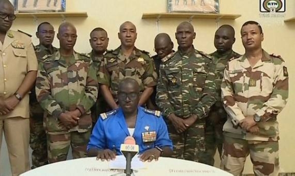 An army spokesperson says security forces are putting an end to the regime you know.