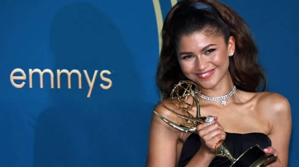 Euphoria star Zendaya won her second Emmy at the 2022 ceremony