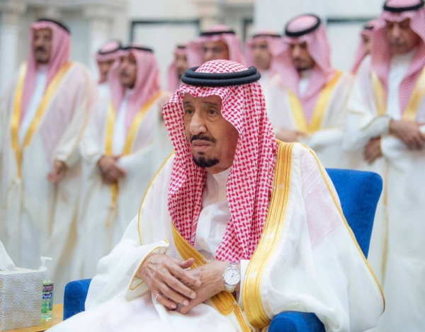 File photo of the Custodian of the Two Holy Mosques King Salman