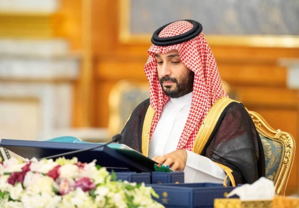 The Crown Prince chairs the Cabinet meeting at Al-Salam Palace in Jeddah.