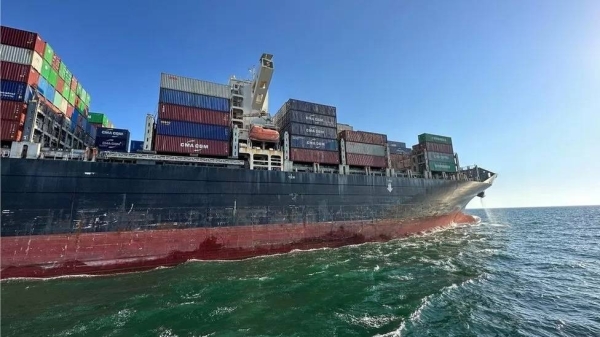 The Joseph Schulte has been trapped at Odesa since February 2022