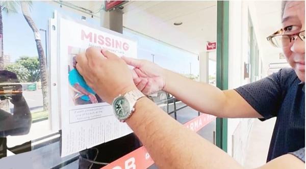 Tim Laporte searches for his father missing in Maui.