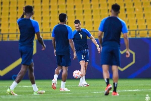 Al-Nassr is preparing to take on Shabab Al Ahli of UAE.