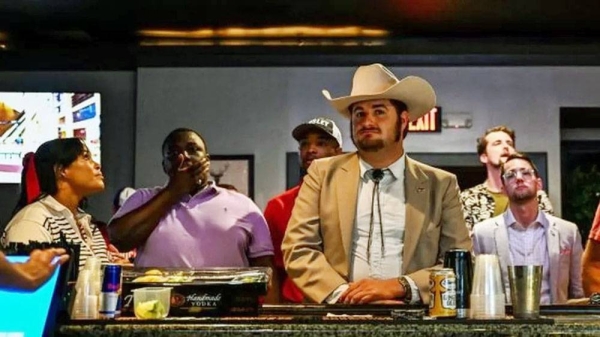 Atlanta Young Republicans event — man wears cowboy hat. — courtesy Getty Images