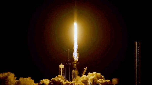 SpaceX, NASA launch four astronauts from four countries