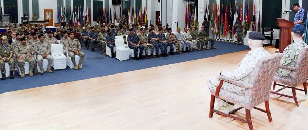 The Royal Saudi Naval Forces (RSNF) officially took command of Combined Task Force 152 from the Royal Bahrain Naval Force and assumed control of the Coalition Task Force Sentinel from the British Royal Navy.