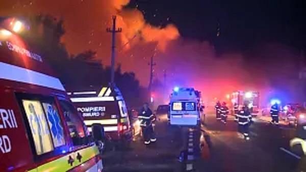 O explozie la o benzinărie din România a făcut 2 morți și zeci de răniți