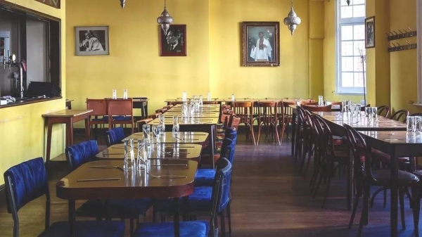 The interiors of the India Club have largely remained unchanged since the 1950s