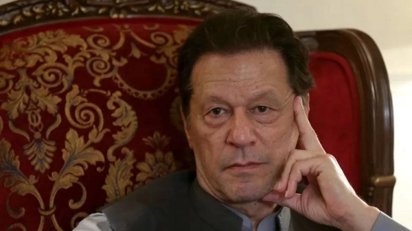 Imran Khan has been in Attock jail since being handed a three-year sentence earlier this month (file photo)