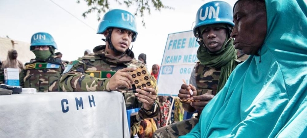 UN peacekeepers providing free medical assistance to isolated communities in a remote part of northern Mali. — courtesy MINUSMA/Gema Cortes