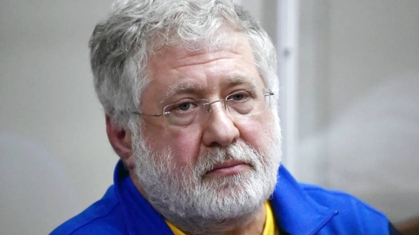 Igor Kolomoisky at a court hearing in Kyiv on Saturday. — courtesy Sergei Chuzavkov/AFP/Getty Images