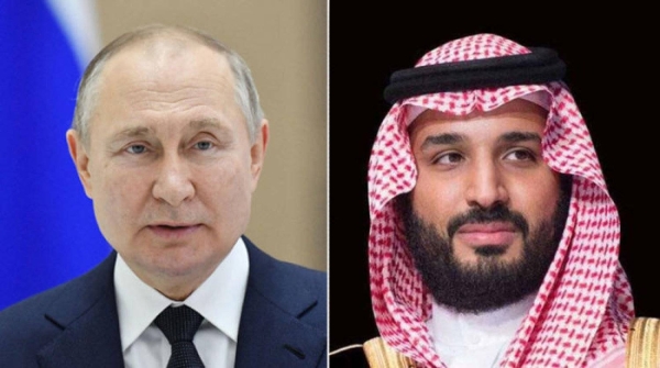 Crown Prince, Putin discuss BRICS summit and energy markets in phone call