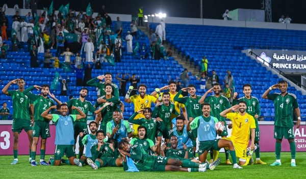 In the dying moments of the game, the Saudi team came from behind to clinch a vital win.