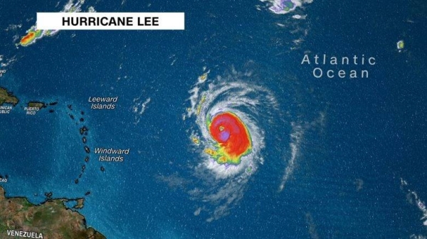 Hurricane Lee Lee, which was a Category 1 storm Thursday, has been intensifying with exceptional speed in warm ocean waters.