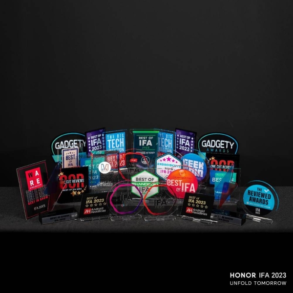 HONOR wins 36 media awards at IFA 2023